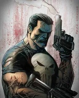 RedSkull's Page The Punisher by Tyler Kirkham Punisher comic