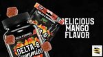 Delta 8 THC Gummies Mellow Mango Delta-8 Gummies Hemp Bombs 