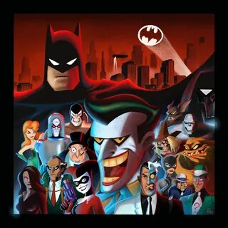 Batman: The Animated Series Behance