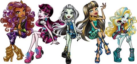 Download HD Monster High - Monster High Ghoul Squad Transpar