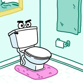 Toilet Paper Cartoon Gif - toilet cartoon