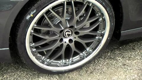 20 Inch Vertini Riviera Custom Wheels Rims 2006 Lexus GS400 