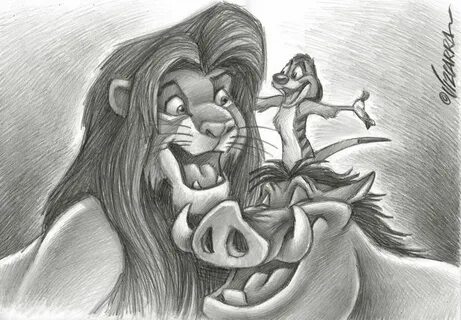 24+ Sketch Art Lion King