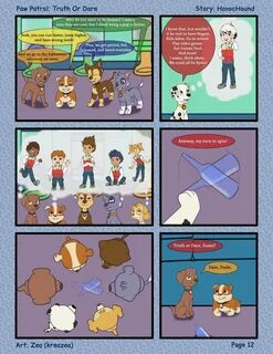 Paw Patrol Comic - Truth or Dare Pg 12 by kreazea on Deviant