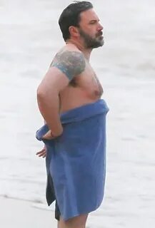 Sale a la luz el enorme tatuaje que el actor Ben Affleck hab