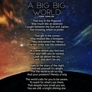 Big big girl in a big big world lyrics