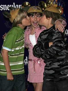 Dylan and Cole Sprouse with Alyson Stoner Picture must be . 