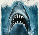 ArtStation - JAWS: A Movie Poster Art