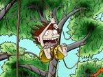 Donnie Thornberry Jumping From Tree