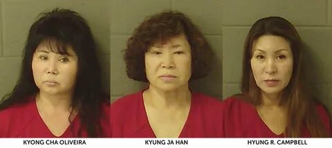 Asian woman mugshot