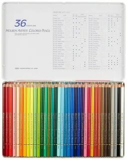 Holbein Colored Pencils 36 Color Set Japan Op930 for sale on