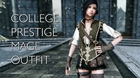 College Prestige Mage Outfit - Mods - ModBooru