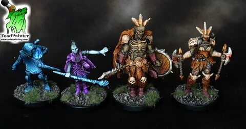 Todd McNeal в Твиттере: "All the heroes from Gloomhaven pain