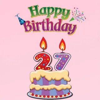 Happy 27th Birthday Wishes Image