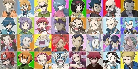 Gym Leaders by GreatMik on deviantART