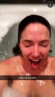 Whitney Cummings naked bathing.