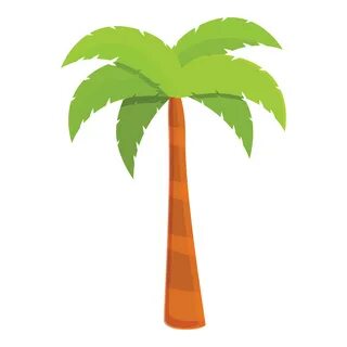 Download the Coconut palm icon, cartoon style 14253745 royalty