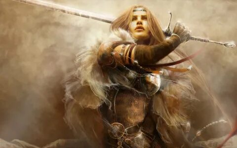 Free download wallpaper Fantasy, Weapon, Sword, Women Warrior, Woman Warrio...