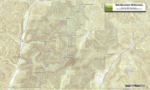 Ozark Mountains Topographic Map Map North East
