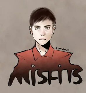 Iwan Rheon - Simon Bellamy - Misfits E4 tagahanga Art (36257