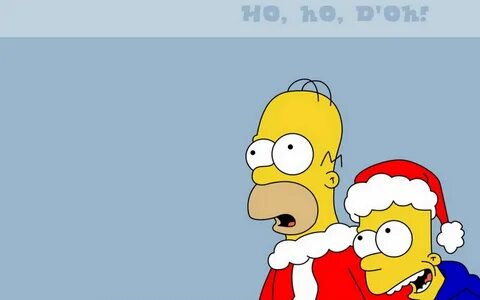 Xmas Simpsons Wallpapers - Wallpaper Cave