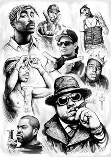 rap sketch Google Hip hop artwork, Hip hop tattoo, Hop tatto
