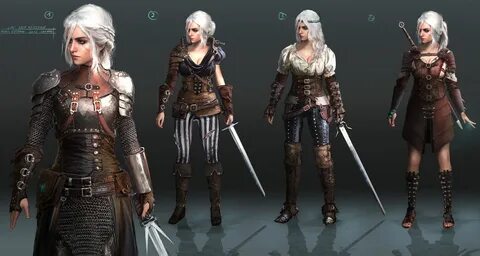 Ciri Redesign , klaus wittmann The witcher, Ciri, Armor clot