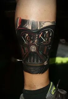 фото тату Дарт Вейдер 04.02.2020 № 1313 -darth vader tattoo-