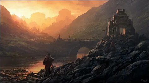 🥇 Andreas rocha artwork fantasy art landscapes wallpaper (50