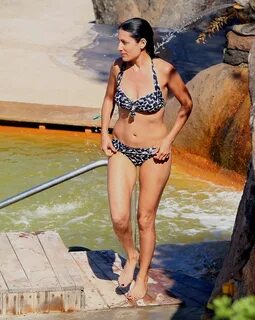 Lisa Edelstein - Bikini in Italy-11 GotCeleb