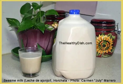 Sesame Milk Recipe (Leche de Ajonjolí)