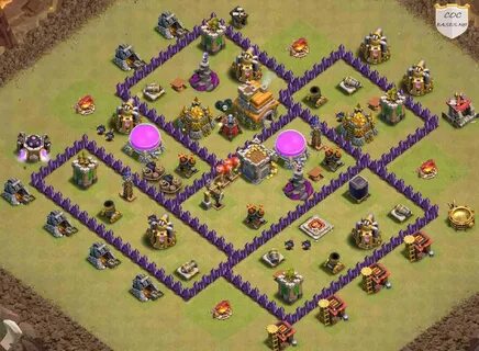 10 Best TH7 Base Links 2022 (War, Farming, Trophy, Hybrid) -