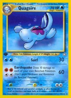 Quagsire Neo Genesis Pokemon Card Pikawiz