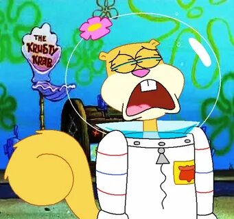 Sandy Cheeks Weeping