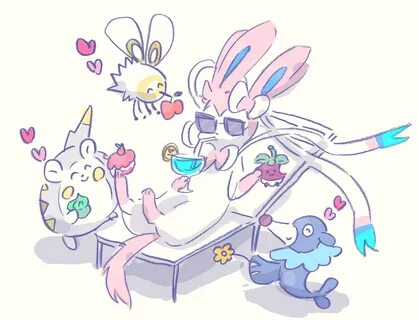 Sylveon and her servants by dongurikogoro Pokémon Know Your 