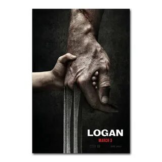 Logan Art Silk Fabric Poster Print 13x20 24x36 inch Movie Pi