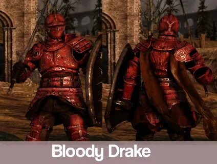 Скачать Dark Souls 2 "Bloodstained Drake - DLC Drakeblood ar