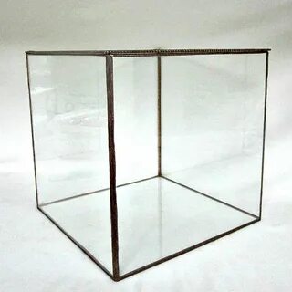 10 x 10 x 10 Tall, Large Display Box, Glass Box, Souvenir Bo