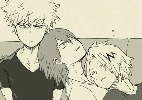 Bakugou Katsuki & Kirishima Eijirou & Kaminari Denki Gambar 