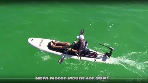 $399 SUP with 55lbs Electric Motor - YouTube