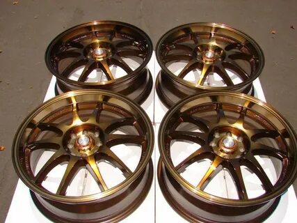 Bronze Rims Miata Versa Clubman Jetta Legend Civic 4 Lug Whe