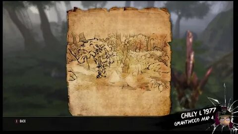 The Elder Scrolls Online Grahtwood treasure map 4 iv - YouTu