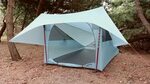 MSR FlyLite ™ 2-Person Trekking Pole Shelter Lavvus and Lean
