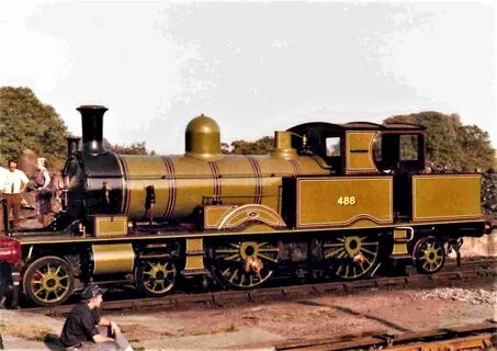 LSWR Adams Radial Tank No.488 at Sheffield Park - Bluebell R