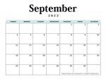 Free Editable Calendar 2022 in Word: Fillable and Printable 