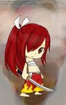 Fairy Tail Erza Scarlet Chibi And Fairy Tail Gray - Undangan