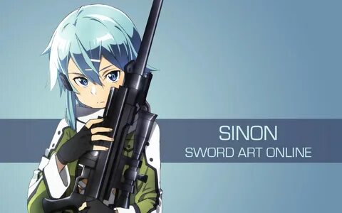 Sword Art Online-Sinon 2 by spectralfire234