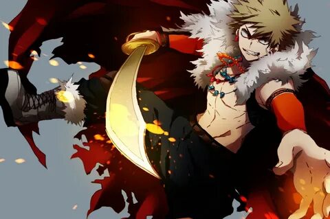 Bakugou Katsuki Boku no Hero Academia BNHA MHA Fantasy au He