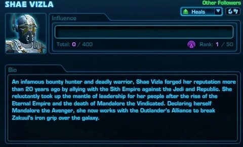 SWTOR Fallen Empire Companion Influences Guide - MMO Guides,