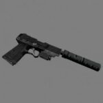 RE4 Punisher silencer - Weapons - Military - Miscellaneous m